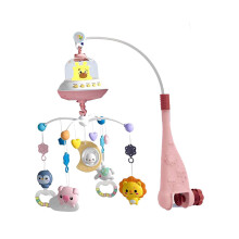 Rotation Musical Crib Mobile with Remote Control for Infant Boy Girl N