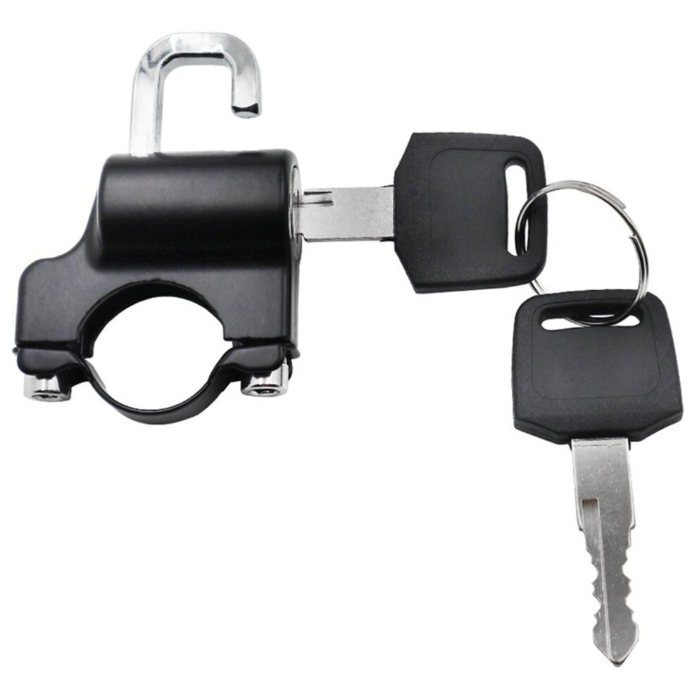 Motorcycle Helmet Lock With 2 Keys 22 28Mm Hanging Hook For Bikes 6901423042131
