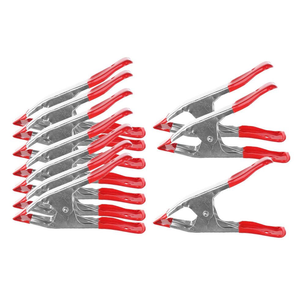 10X Spring Clamps Crocodile Clips For Photo Labs Electrical Testing 6901423047396