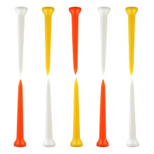 10pcs Unbreakable Golf Tees Professional Plastic Nails for Golf Practi