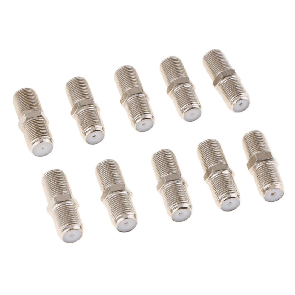 10Pieces F Type Rg6 Coax Cable Female To Female Connector 6901423042384