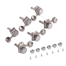 6-In-Line 6R Locking Guitar Tuners Tuning Pegs for ST TL Electric Guit