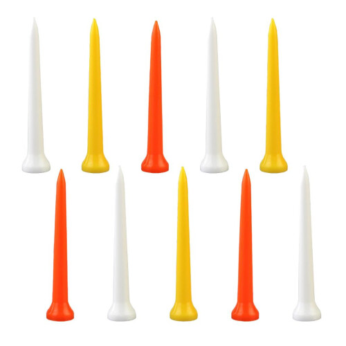 10pcs Unbreakable Golf Tees Professional Plastic Nails for Golf Practi 1