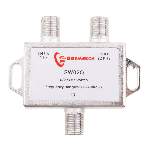 0/22KHz 0/22KHz 2x1 DiSEqC LNB T1 Multi FTA Switch LNBF Multi Switch 1