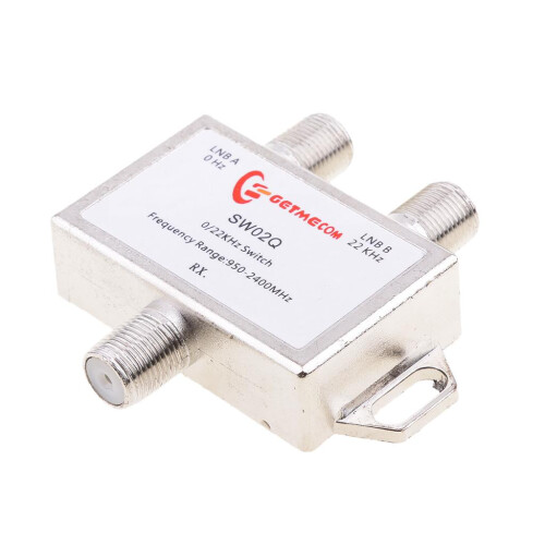 0/22KHz 0/22KHz 2x1 DiSEqC LNB T1 Multi FTA Switch LNBF Multi Switch 2