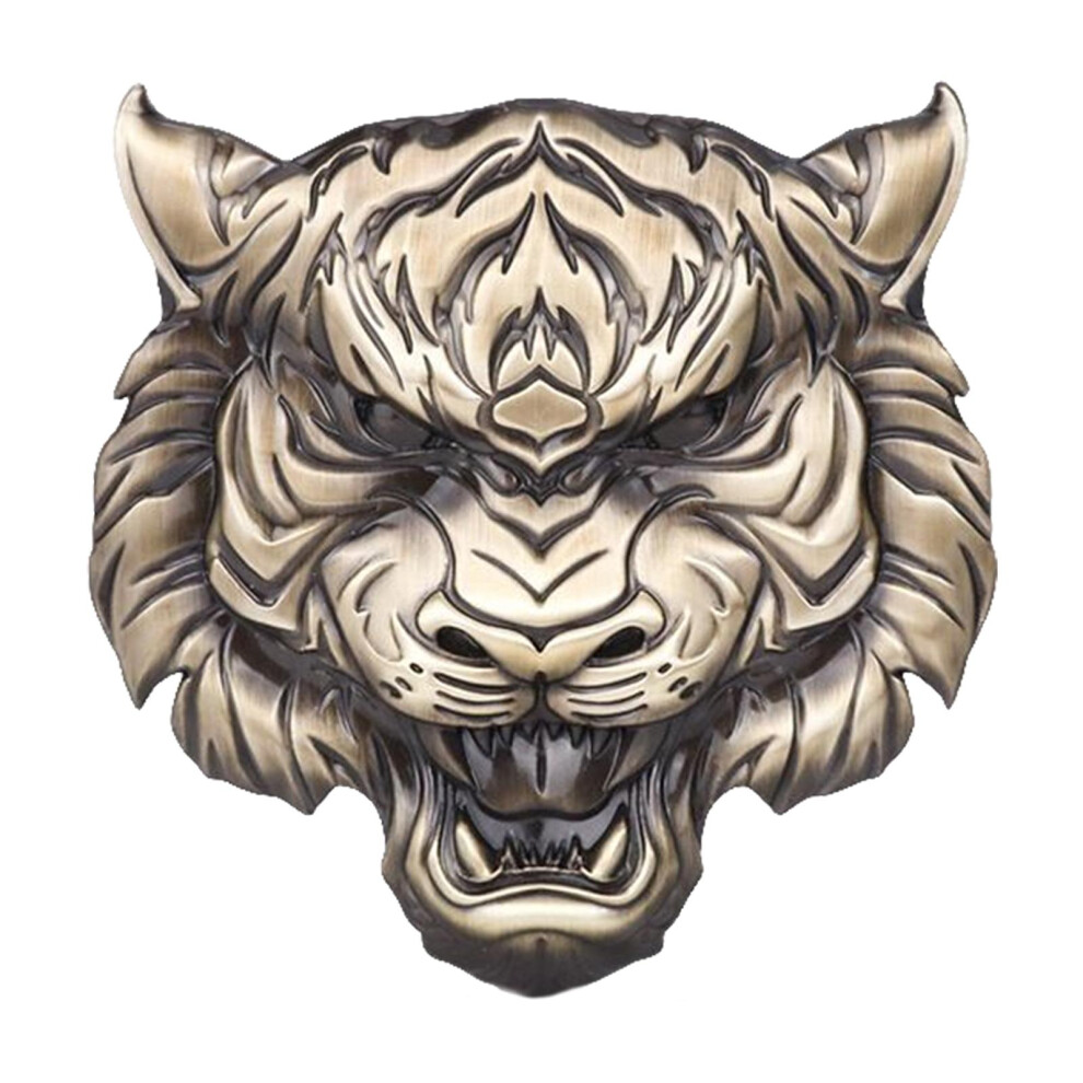 Tiger Face Auto Sticker Decal Metal Universal For Side Truck Vehicles 6901423050327