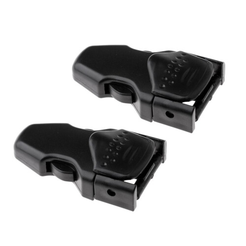 2 Pieces Universal Scuba Diving Quick Release Fin Strap Buckles Replac 1