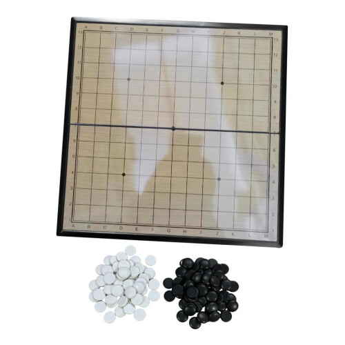 Go Chess Board Game Set Foldable with Chess Pieces Portable for Party