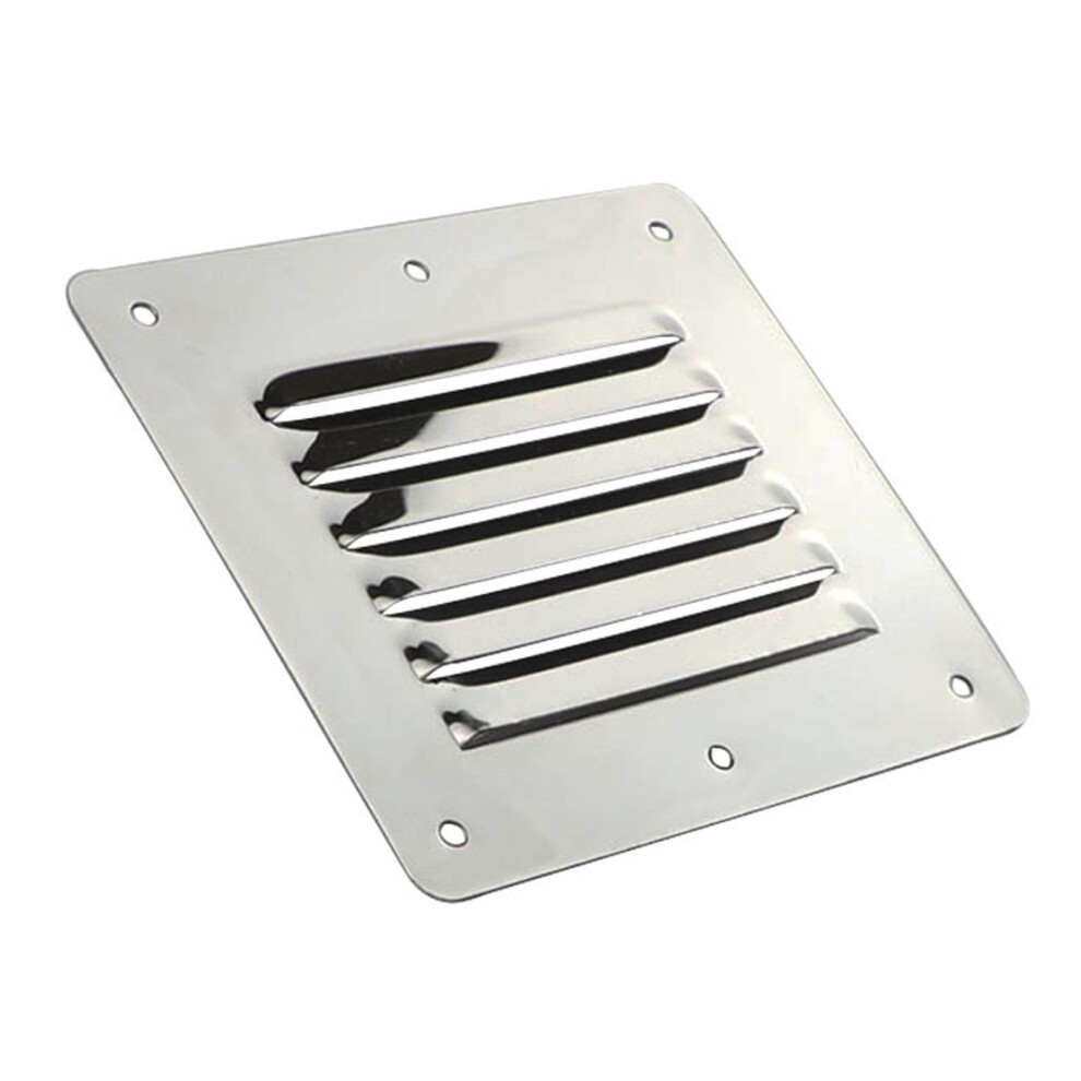 Louvered Vent Rectangle 5X4.5 Inch Air Grill Cover Fit For Boat Carava 6901423050365