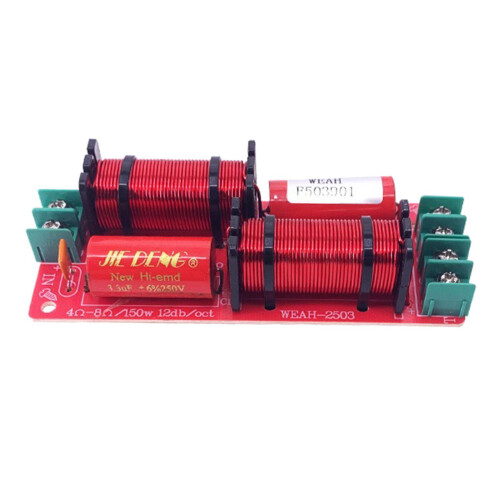Professional 2Way Audio Speaker Frequency Divider Stereo Crossover Fil 2