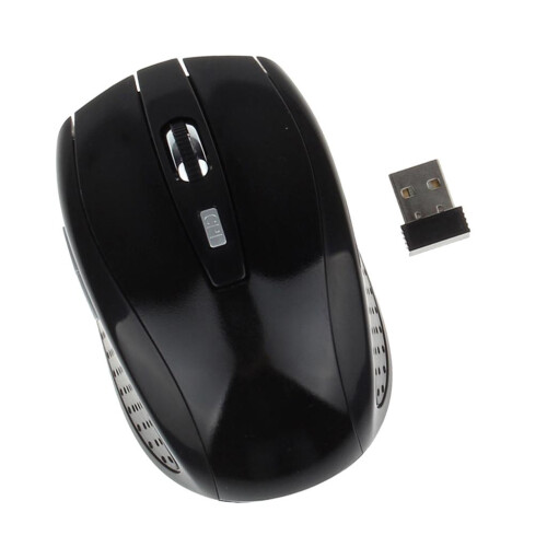 2.4GHz Wireless Optical Mouse USB 2.0 Receiver 6Button 1800dpi for PC