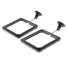 2 pcs Aquarium Fish Tank Fishes Feeding Flake Foods Rings Square Feede