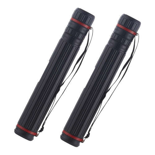 2pcs Telescoping Document Poster Storage Tube for Blueprint Paper 1
