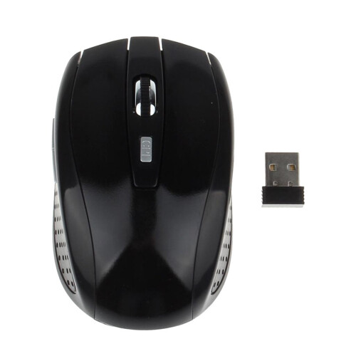 2.4GHz Wireless Optical Mouse USB 2.0 Receiver 6Button 1800dpi for PC 2