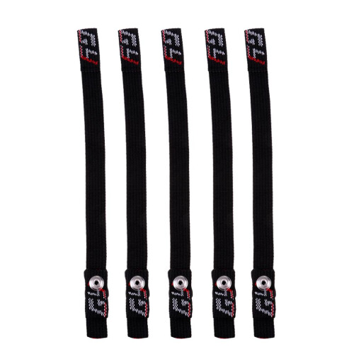 5 Pack Ice Hockey Helmet Replacement Chin Strap & Loop with Single Sna 1