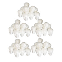 50pcs 55mm Halloween Skull Polystyrene Foam Oraments DIY Handmade Mate