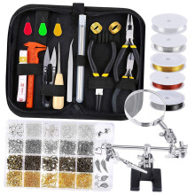1116Pcs Jewelry Making Kit Pliers Accessories Starter Set DIY Beading