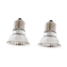 2pcs E27 220-240V UVA UVB Pet Reptile Halogen Spotlights Basking Light