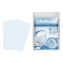 30 Wash Paper Sheets Soap Softener for Washing Machine Cleaning