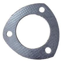 Car Triangle 3 Bolt High Temperature Exhaust Gasket Flange 2.5 inch