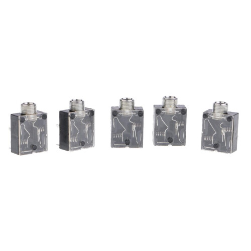 5Pcs Plastic PCB Mount 5-Pin Stereo 3.5mm Socket Audio Connector 1
