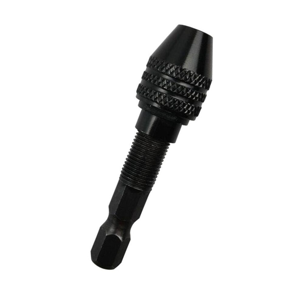 0.3-3.2Mm Keyless Drill Chuck Conversion Tool 1/4Inch Hex Shank Quick 6901423046382