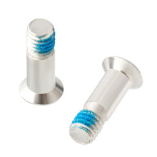 2Pcs Rear Derailleur Screws M5x15.8mm Guide Wheel Bolts for Road