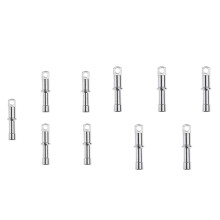 10 Pieces Aluminum Rod End Plugs Tent Pole Replacement for 8.5mm & 7.9