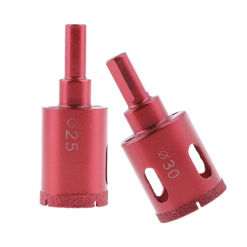 1x Diamond tool drill bit  set glass ceramic marble tile 25mm+30mm 2