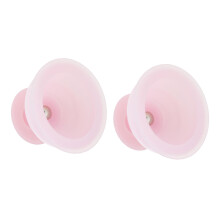 2x Pink Silicone Chinese Silicone Vacuum Suction Cupping Body MassageT