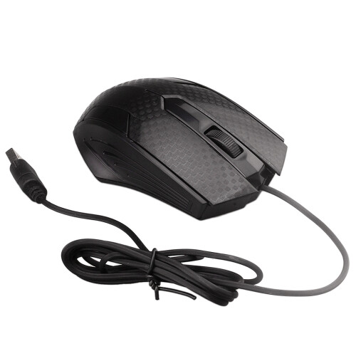 MAIKOU 1000dpi USB Wired High Speed Optical Mouse Gaming Mic for Compu 2