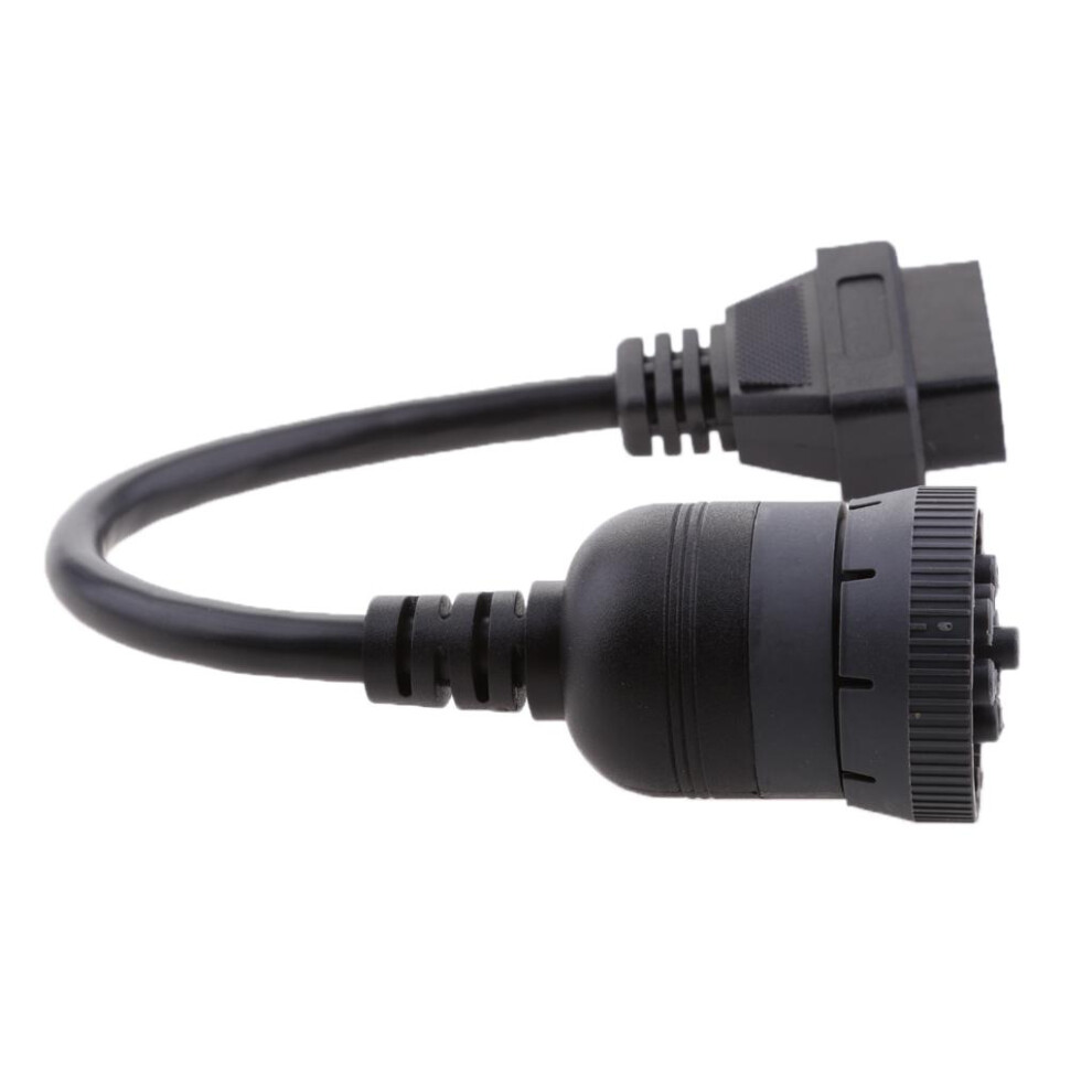 Obd2 Female 16 Pin To J1939 9 Pin Female Connector Truck Diagnostic Ca 6901423062436