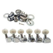 6x Sealed Tuning Key Pegs Tuners Set 6R for Electric Guitar Accessory