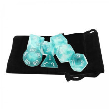 3xPack of 7 Polyhedral Dices Set D4-D20 Party Toys for DND RPG Table G