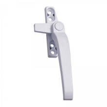 2xWindow Handles Left/ Hand Zinc Alloy Window Hardware Door Handle Whi