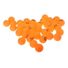 Pack of 50 Table Tennis Training Balls 40mm Practice Ping Pong Balls 5