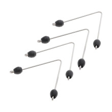 4 Pack 2.5mm Speargun Band Sling Stainless Steel V Wishbone Terminals