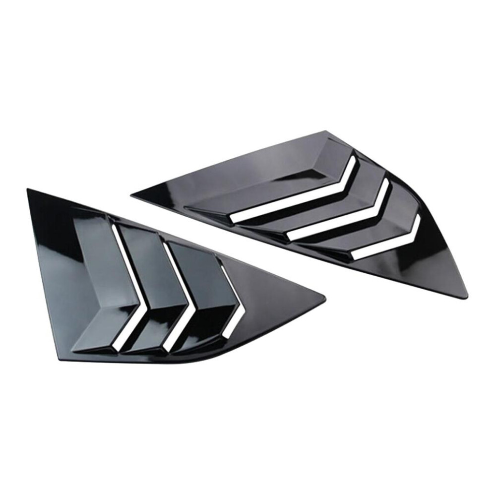 Car Rear Window Blinds Side Louvers Vent For Focus St Rs Mk3 2012-201 6901423063778