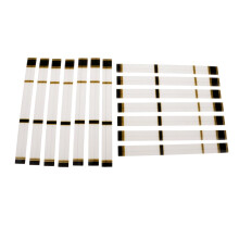 15 Pieces White SPVC Heat Shrinkable Dense Archery Arrow Wraps 19.5 x