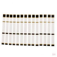 60 Pieces White SPVC Heat Shrinkable Dense Archery Arrow Wraps 19.5 x