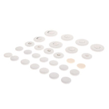28pcs/set Replacement Bass Clarinet Pads for Wind Woodwind Instrument