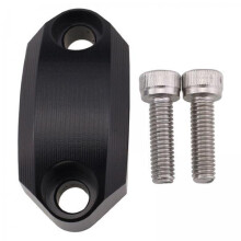 2xMotorcycle Master Cylinder Clamp Cover for 22mm Handlebar Supplies B