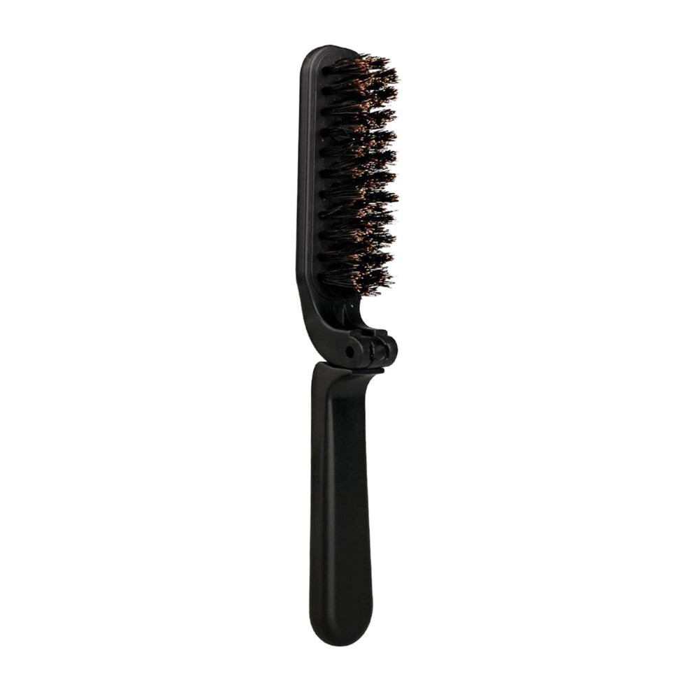 Pocket Beard Grooming Brushes Folding Detangler Brush Barber Hair Brus