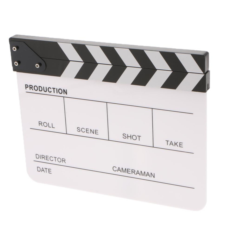 Film Movie Clapper Board Director Video Scene Cut Action Prop Clap Wh White 6901423051928
