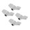 4 Pieces Quick Release Cymbal Stand Wing Nut 1