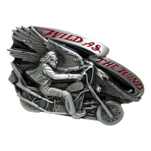 Western Motorcycle Biker Metal Motor Ride The Wind Eagle's wing Belt B