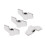 4 Pieces Quick Release Cymbal Stand Wing Nut 3