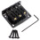 Cigar Box Guitar Parts 3 String Black Hard-tail Adjustable Bridge 2