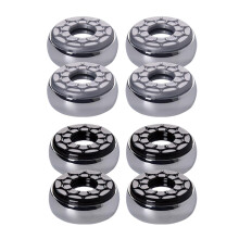 8Pcs Portable Shuffleboard Pucks Tabletop Game Pucks Matt Surface for