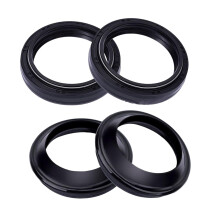 4Pcs Motorcycle Front Fork Dust and Oil Seal Premium Durable for Yamah